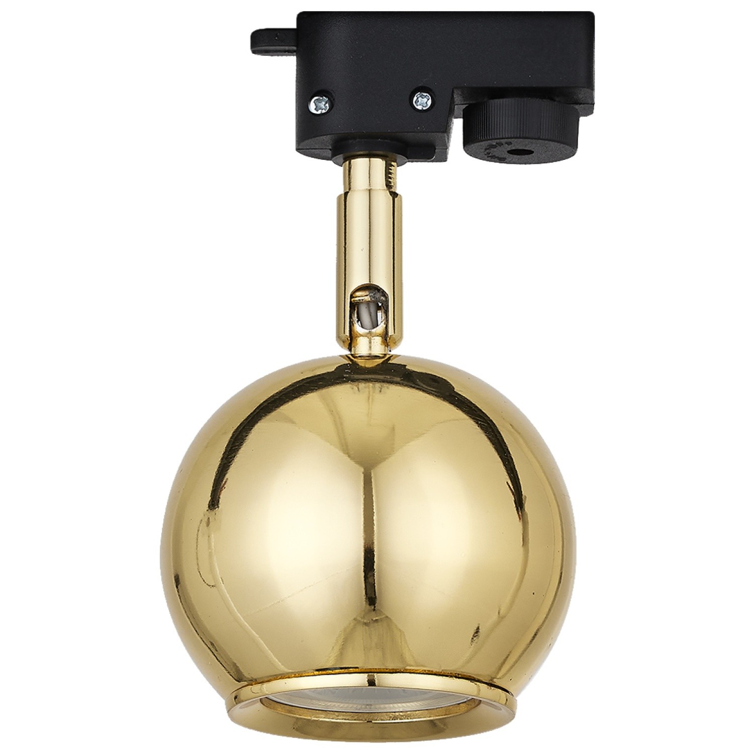 Modesco Split Monofaze Soketli Yuvarlak Ray Spot - Gold