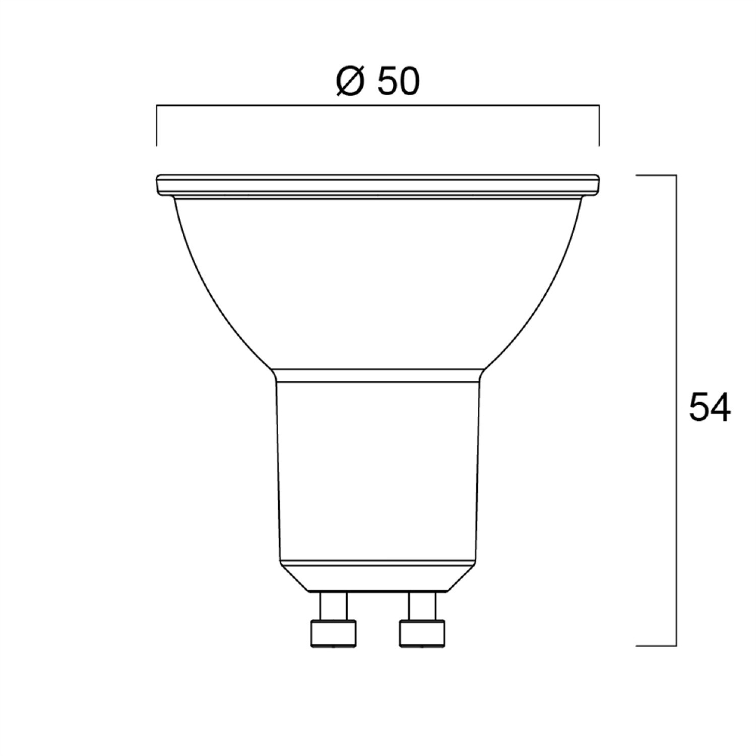 Slyvania 4.2W GU10 MR16 6500K Led Ampül