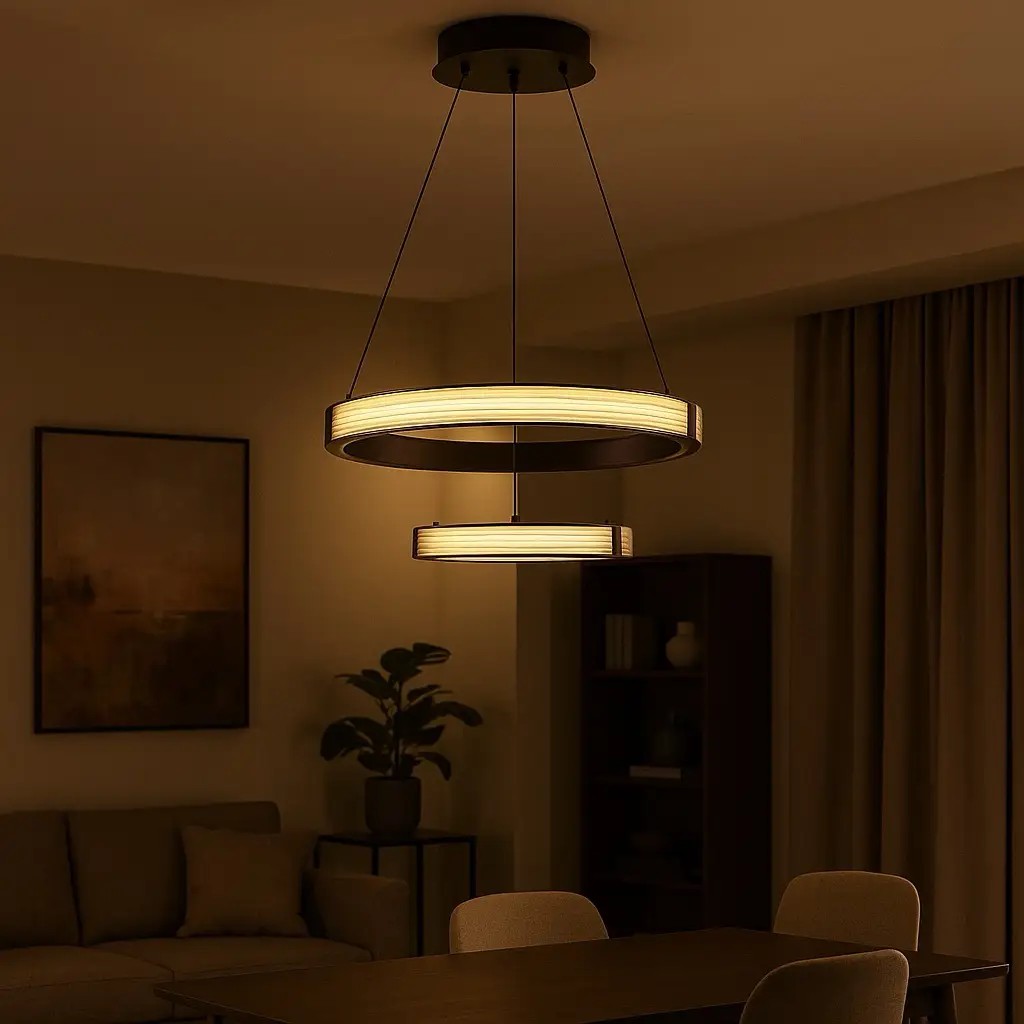 Özcan Aydınlatma 2719-2A Çember 60 cm LED Sarkıt Avize