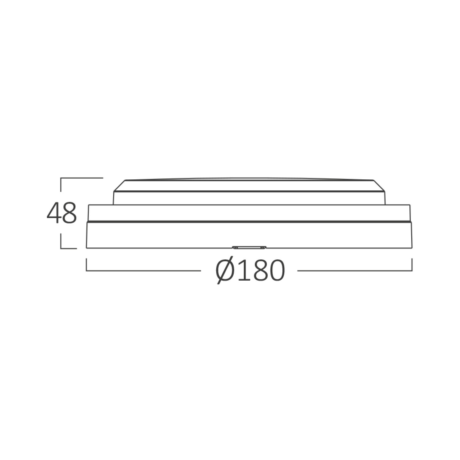 Braytron Bulkhead 12W Led Armatür 3 Renk - Siyah