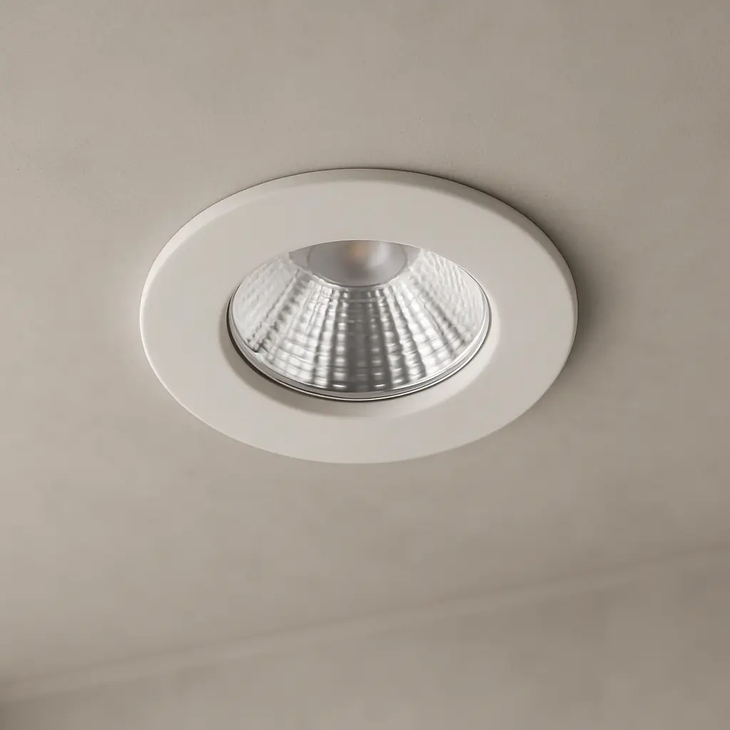 Trio Zenia 5,5W Sıva Altı Yuvarlak Led Banyo Spot Dimli - Beyaz