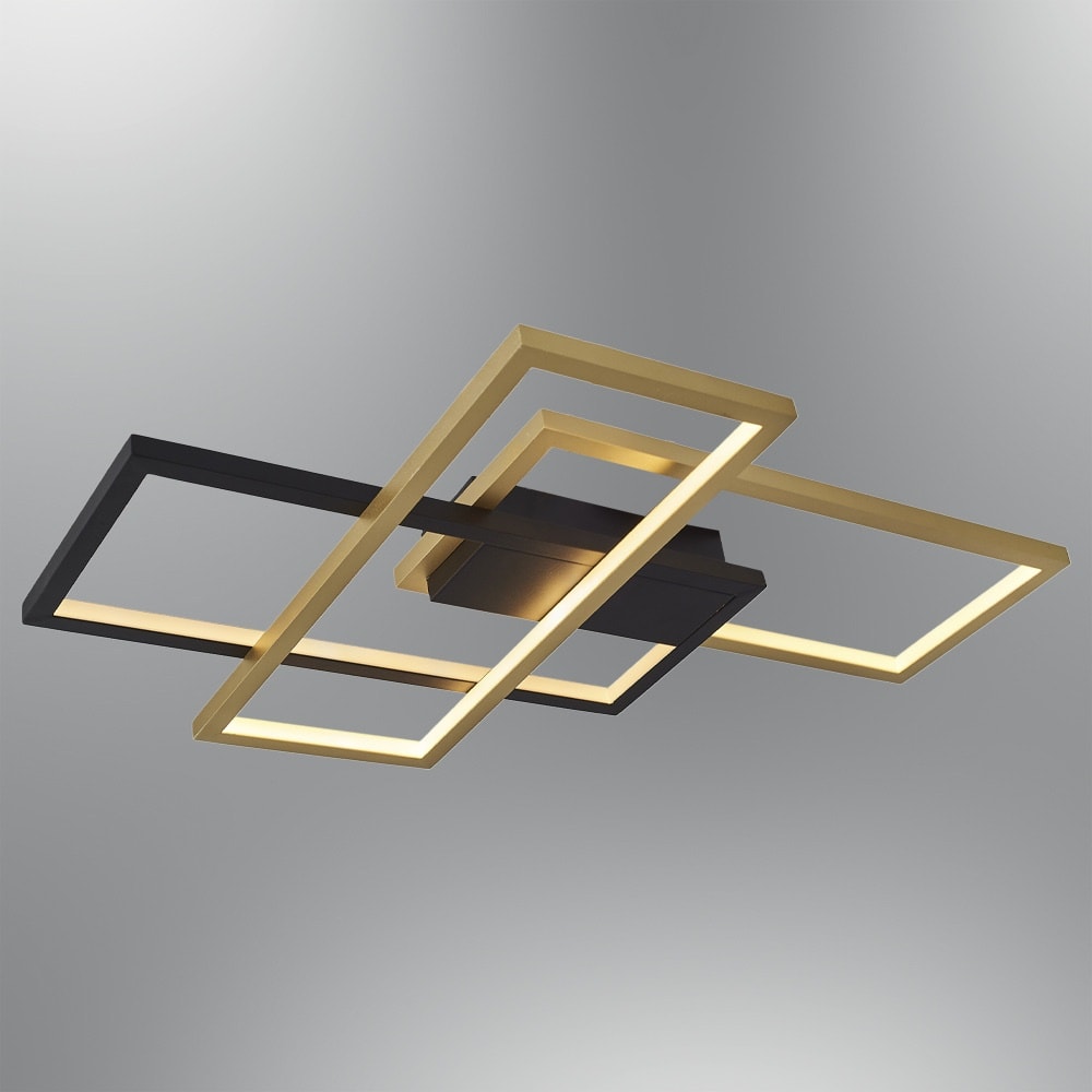 Özcan Aydınlatma 4158-1 Dekoratif Square K. Led Plafonyer - Eskitme