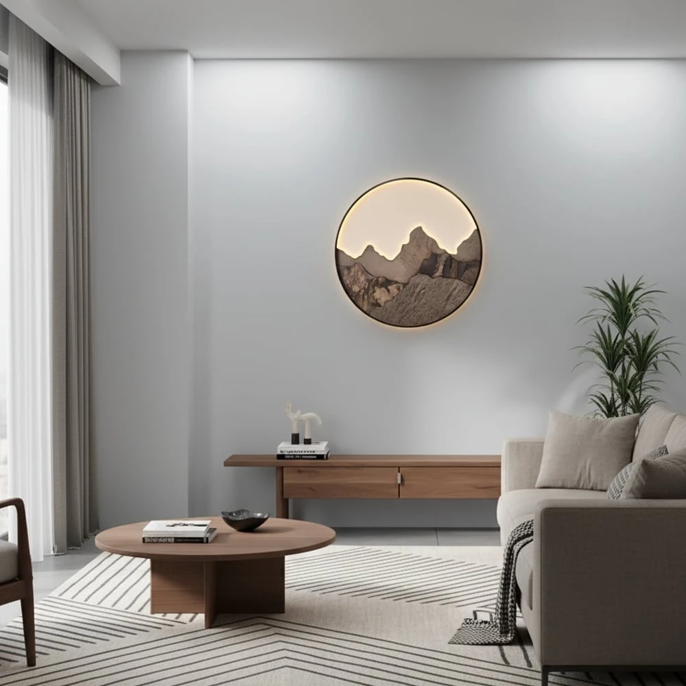 Özcan Aydınlatma Dekoratif 60 Cm Ledli Duvar Tablo 1450-09