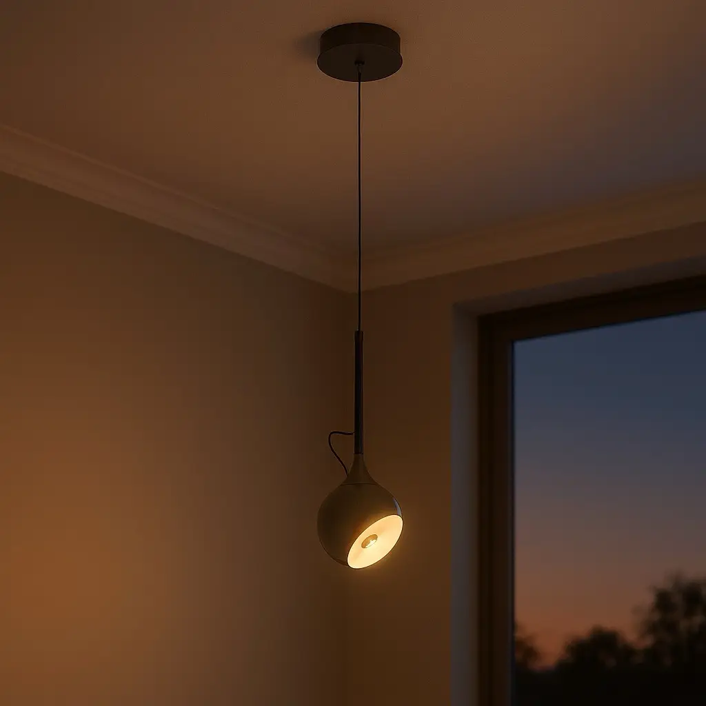 Özcan Aydınlatma 2822-1A Tekli Dekoratif Led Sarkıt Avize