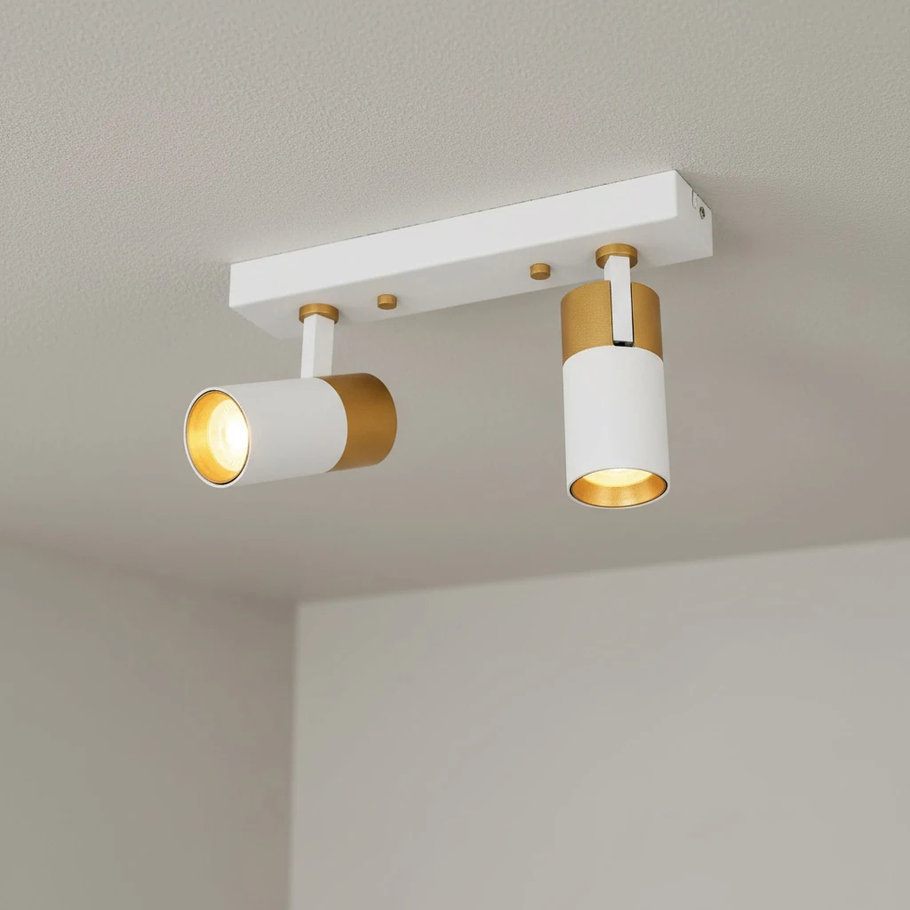 Özcan Aydınlatma 5043-2 2'li Dekoratif Sıva Üstü Sabit Spot