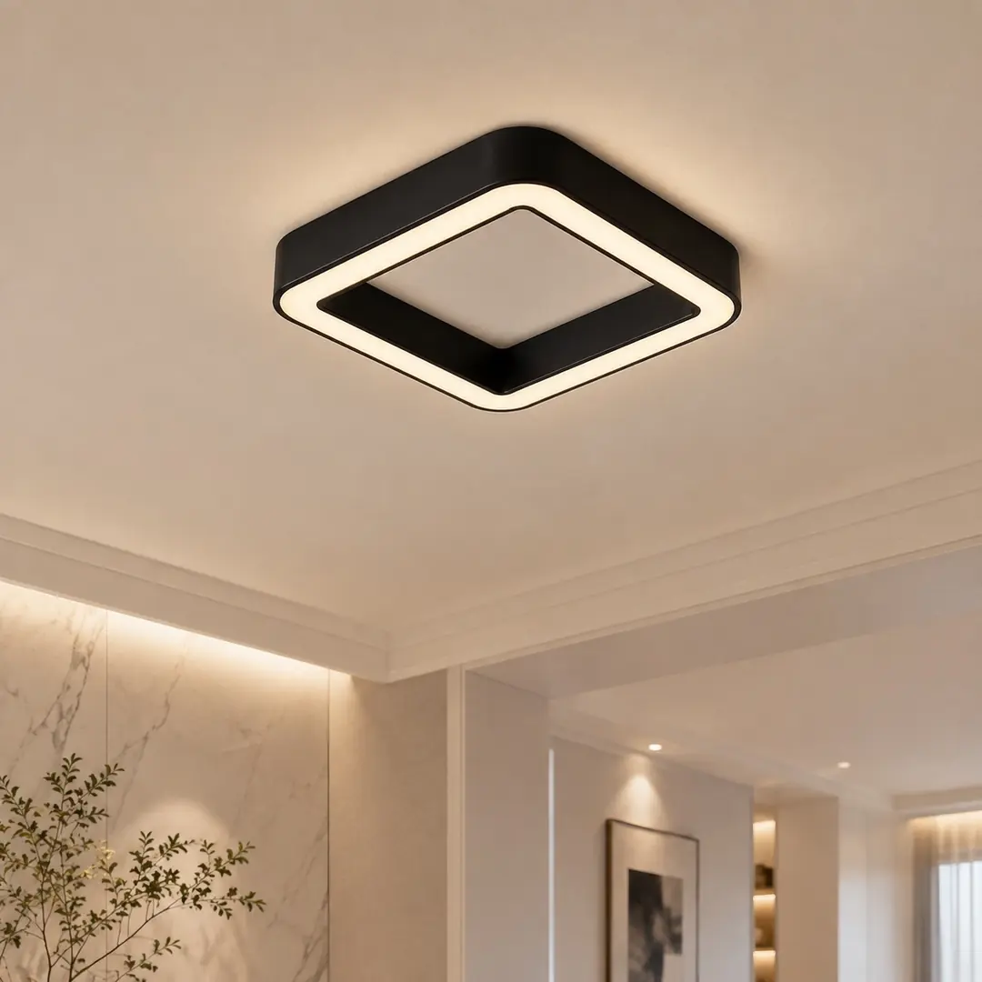 Modesco Manche Kare 60 cm Lineer Led Armatür