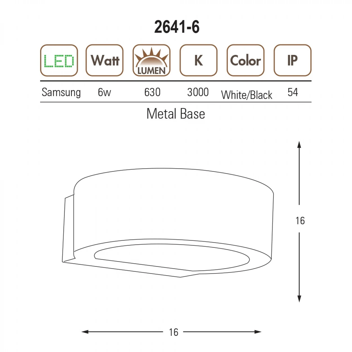 Özcan Aydınlatma Orka Dekoratif Led Duvar Aplik