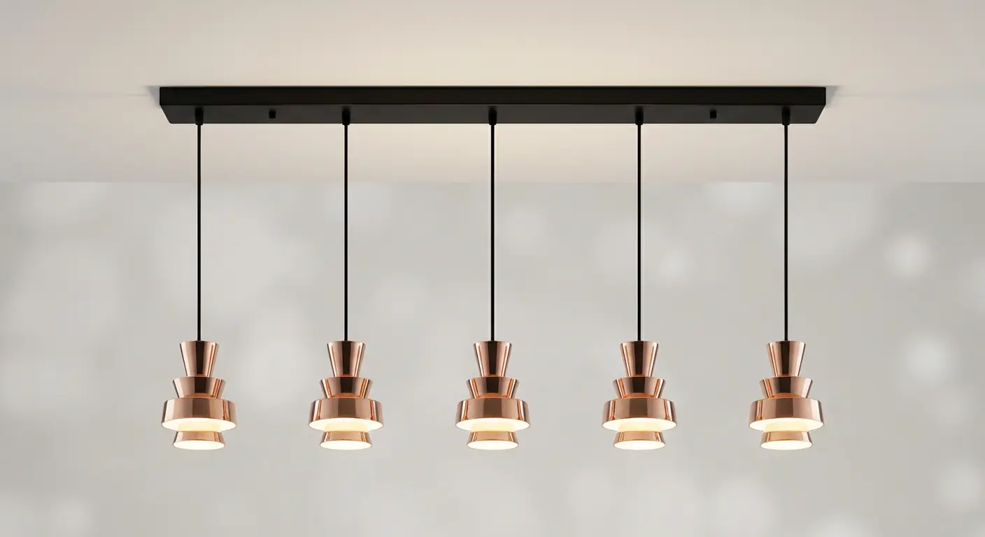 Özcan Aydınlatma 5'Lı Cog Dekoratif Led Sıralı Sarkıt | Modern