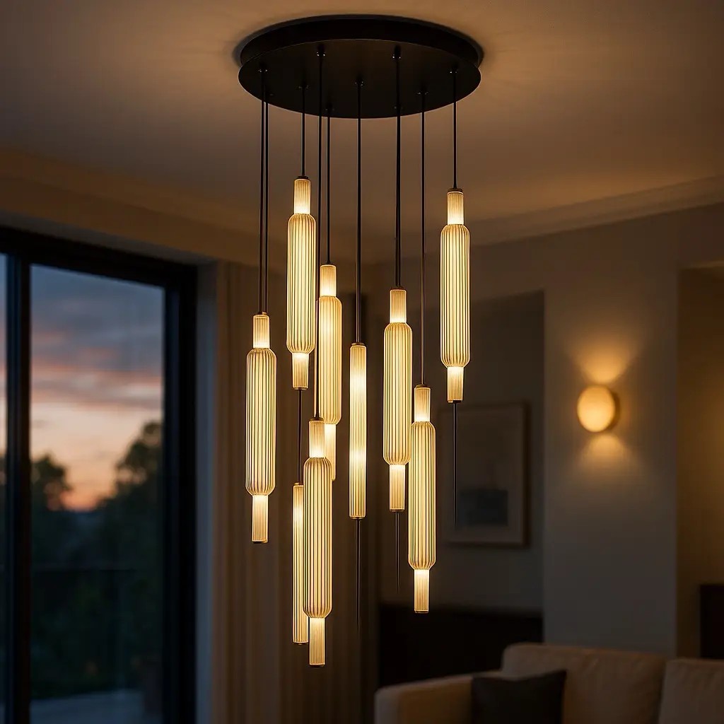 Özcan Aydınlatma 4117-10A 10'lu Dekoratif Led Avize
