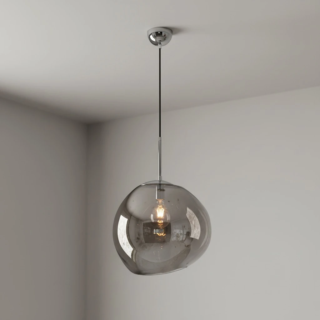 Özcan Aydınlatma 3219-2 Yuvarlak Dekoratif Sarkıt Avize