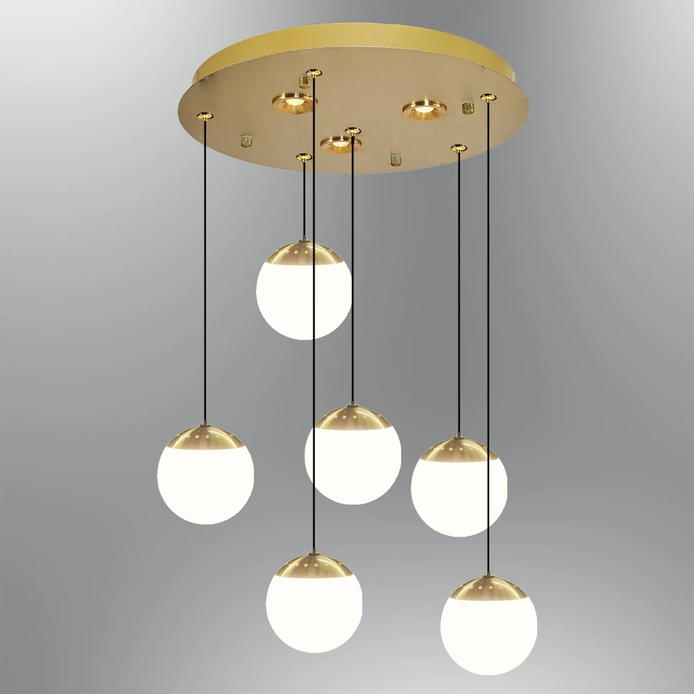 Özcan Aydınlatma 6'lı Filime Led Avize 4130-6A