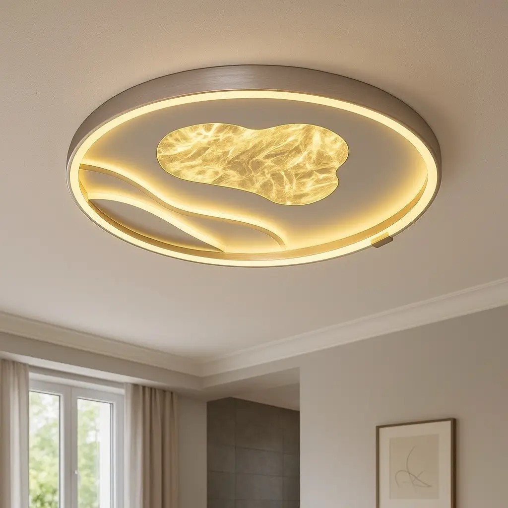 Özcan Aydınlatma 1410-05 Yuvarlak 50 cm LED Plafonyer Avize