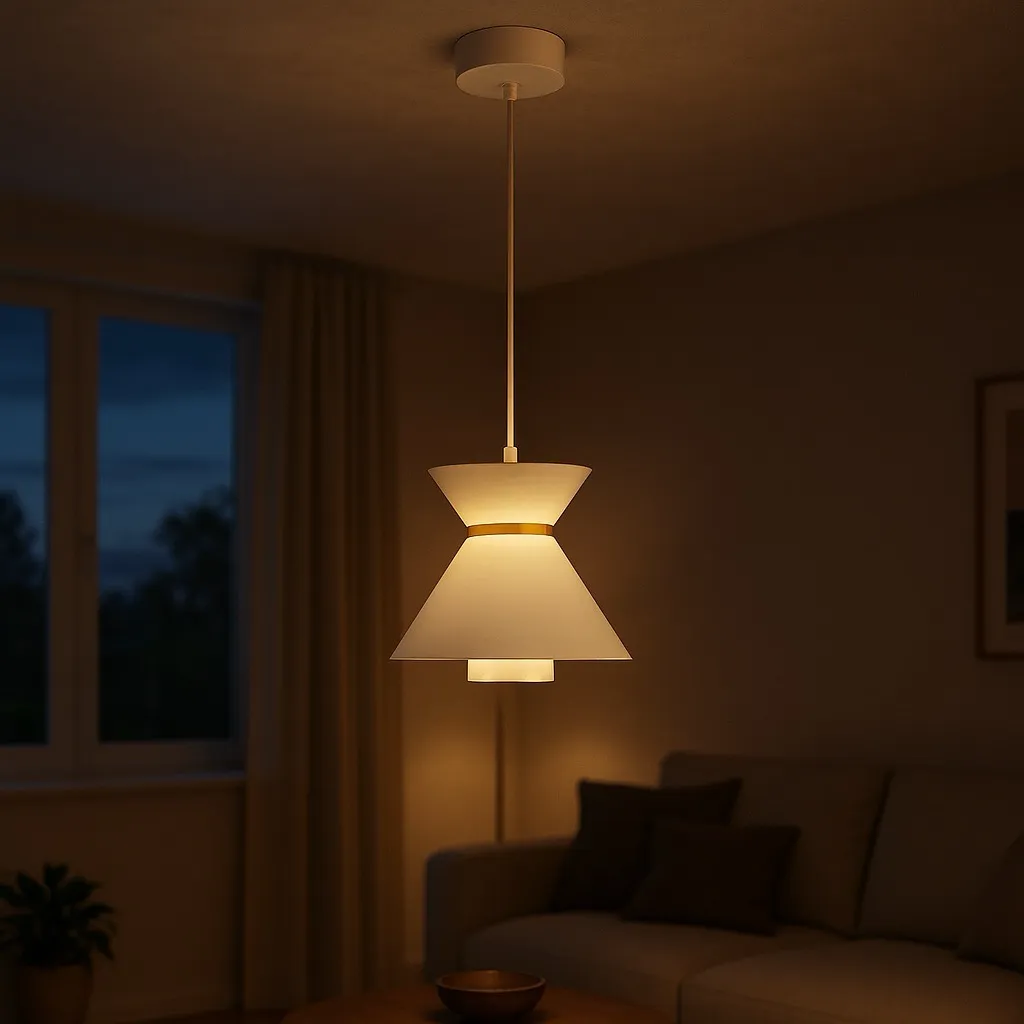 Özcan Aydınlatma Mekik Tekli Dekoratif Led Sarkıt Avize