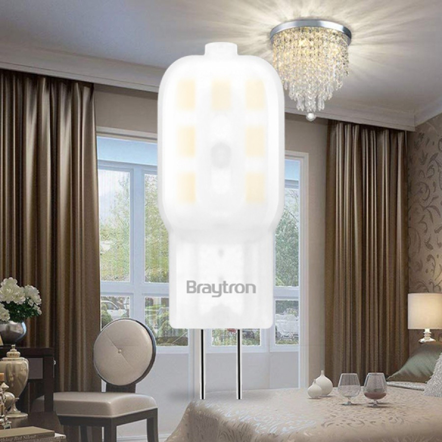 Braytron 1,5W G4 6500K Led Kapsül Ampül