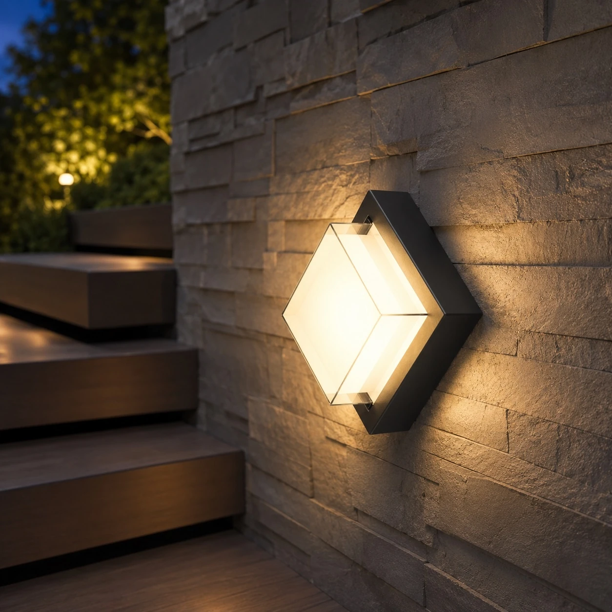 Point Led Kare Braytron Walls-G2 Kare Led Duvar Aplik 15W