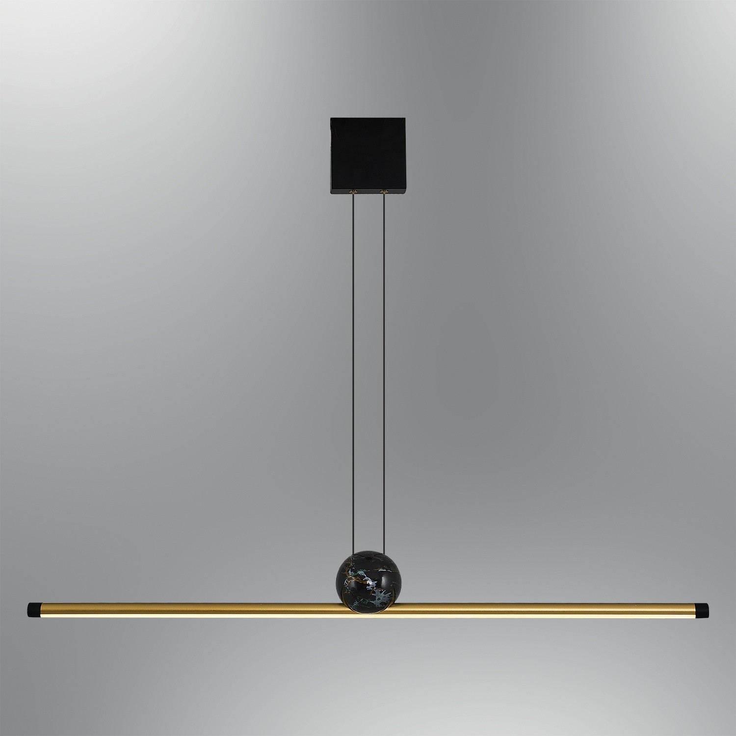 Özcan Aydınlatma 3153-1A Modern Tekli Çubuk Led Sarkıt Avize