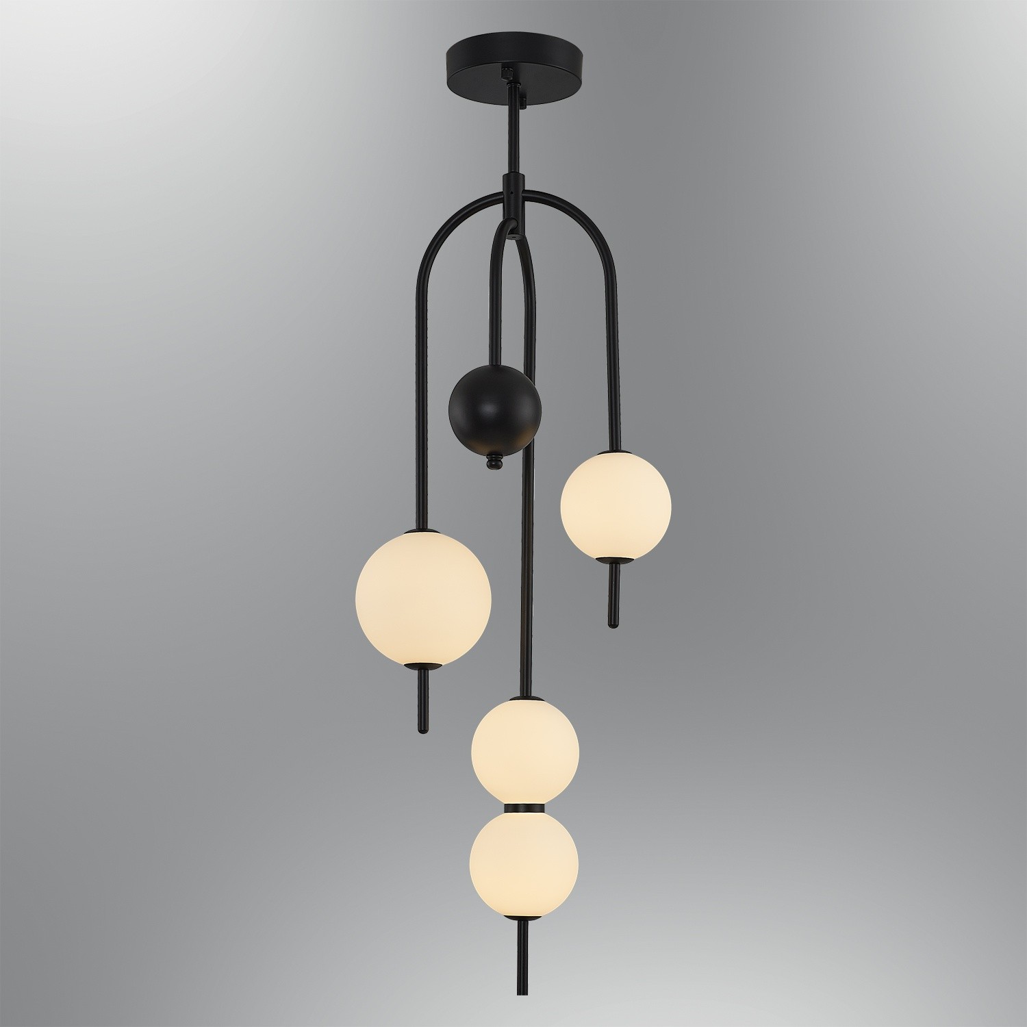 Özcan Aydınlatma 3121-5A Dekoratif 4 Toplu Led Avize