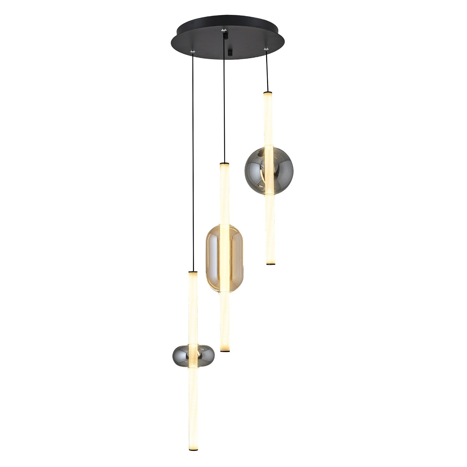 Özcan Aydınlatma 4116-3A 3'lü Dekoraif Led Avize