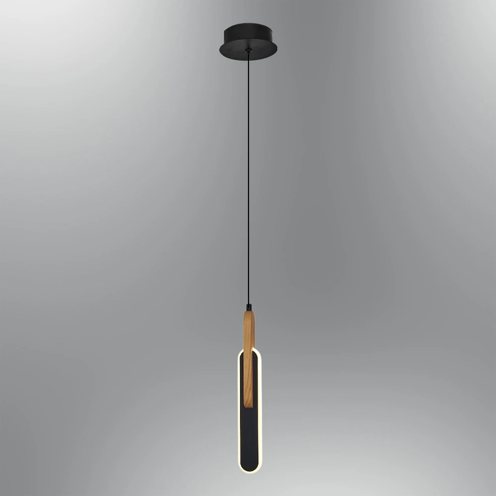 Özcan Aydınlatma Wooden Led Sarkıt 1426-1A | Sarkıt Avizeler