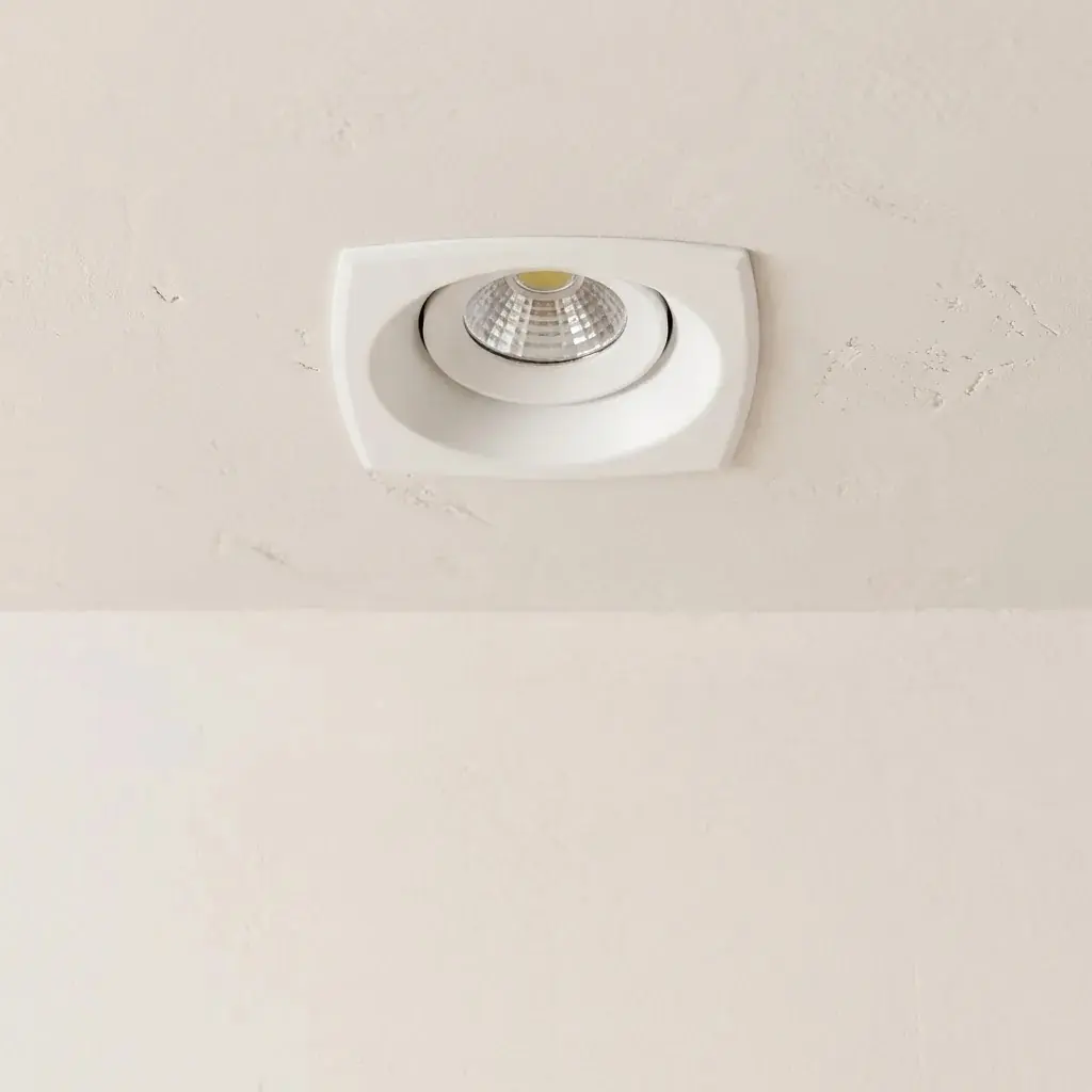 ACK 8W Hareketli Sıva Altı Kare Led Spot 6500K | Sıva Altı