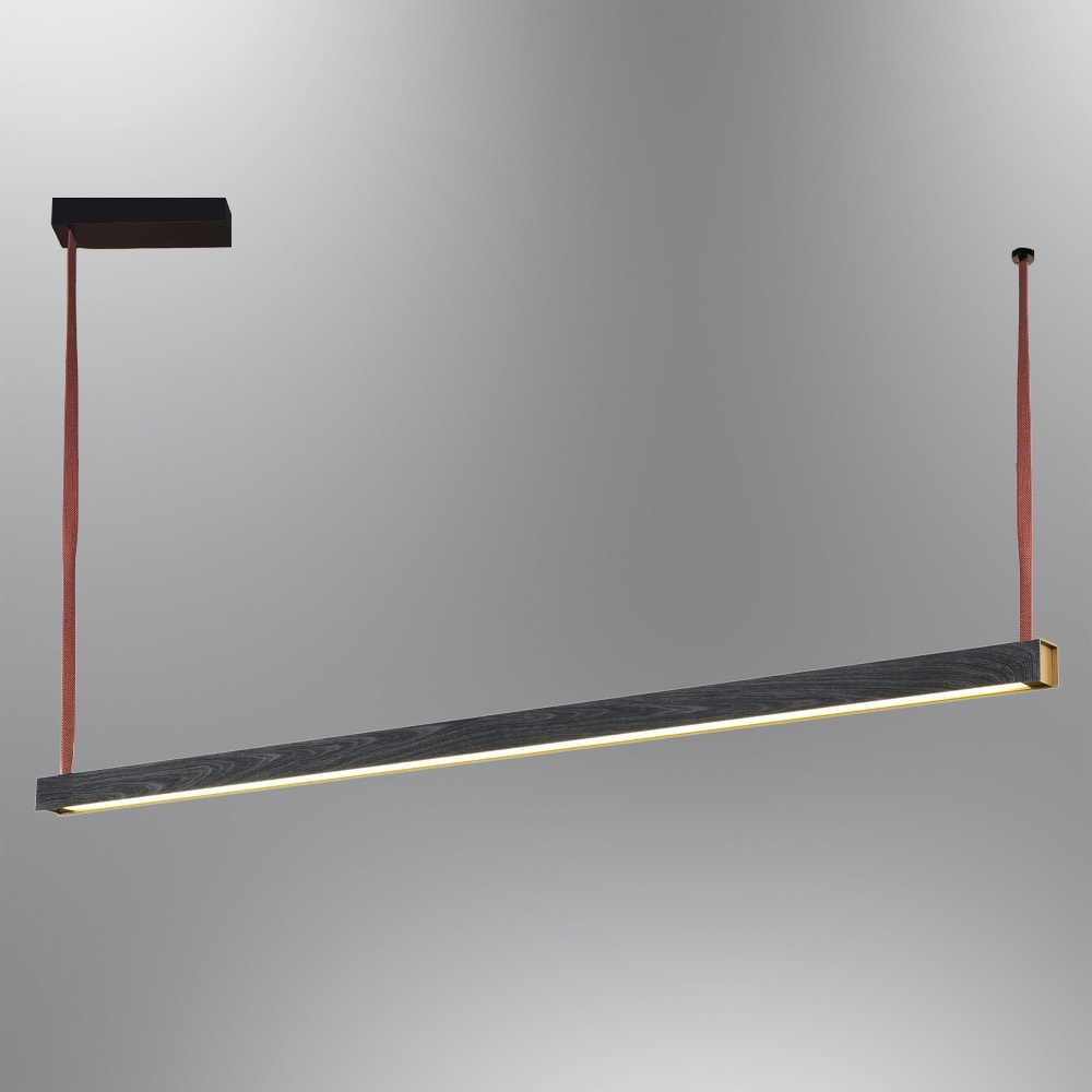 Özcan Aydınlatma 1207-2 120 Cm Dekoratif Led Sarkıt - Siyah