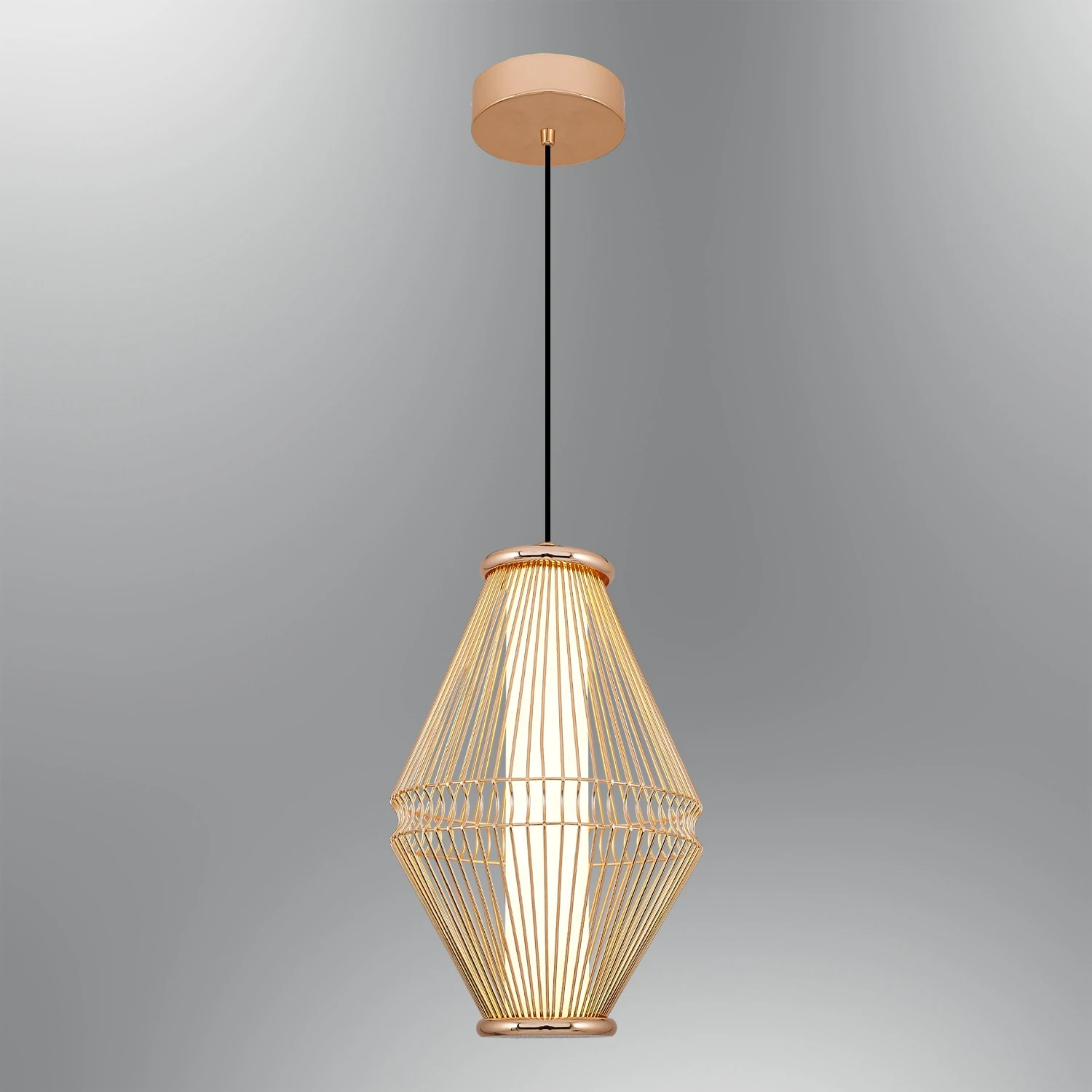 Özcan Aydınlatma Trian X Small Dekoratif Led Kafesli Sarkıt