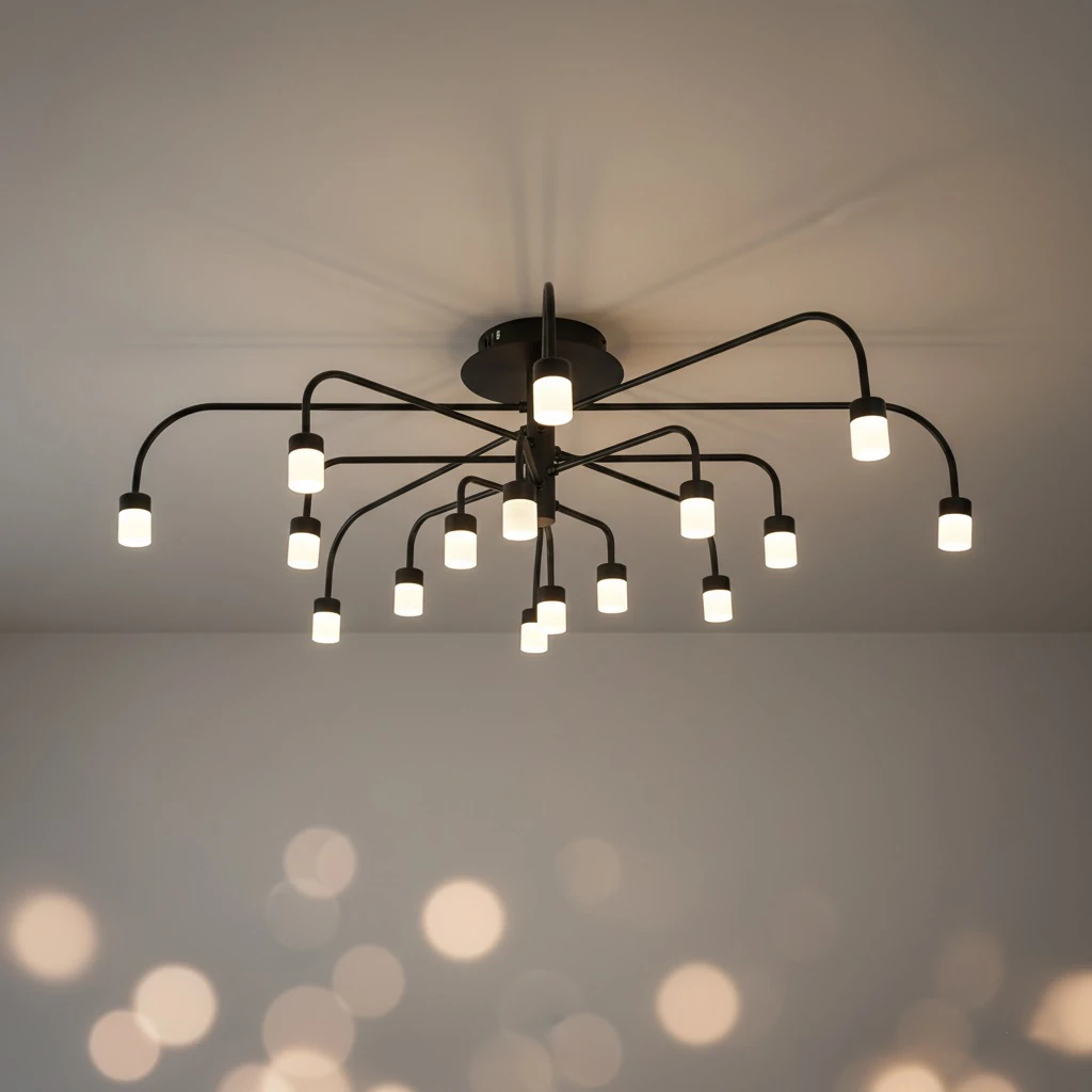 Özcan Aydınlatma 5666-16 16'lı Dekoratif LED Plafonyer Avize