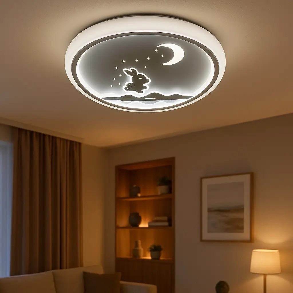 Özcan Aydınlatma 1410-10 Yuvarlak 50 cm LED Armatür Avize