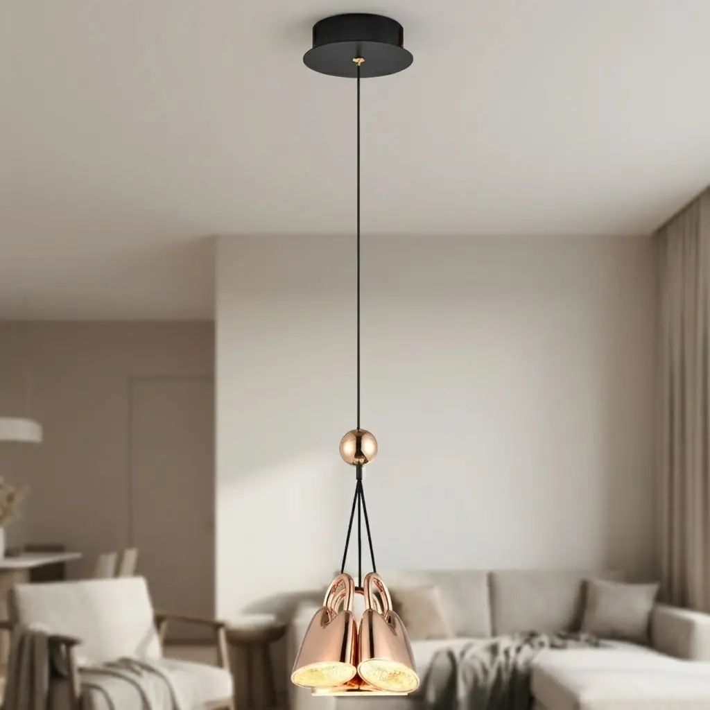 Özcan Aydınlatma 3'Lü Cog Dekoratif Led Sarkıt