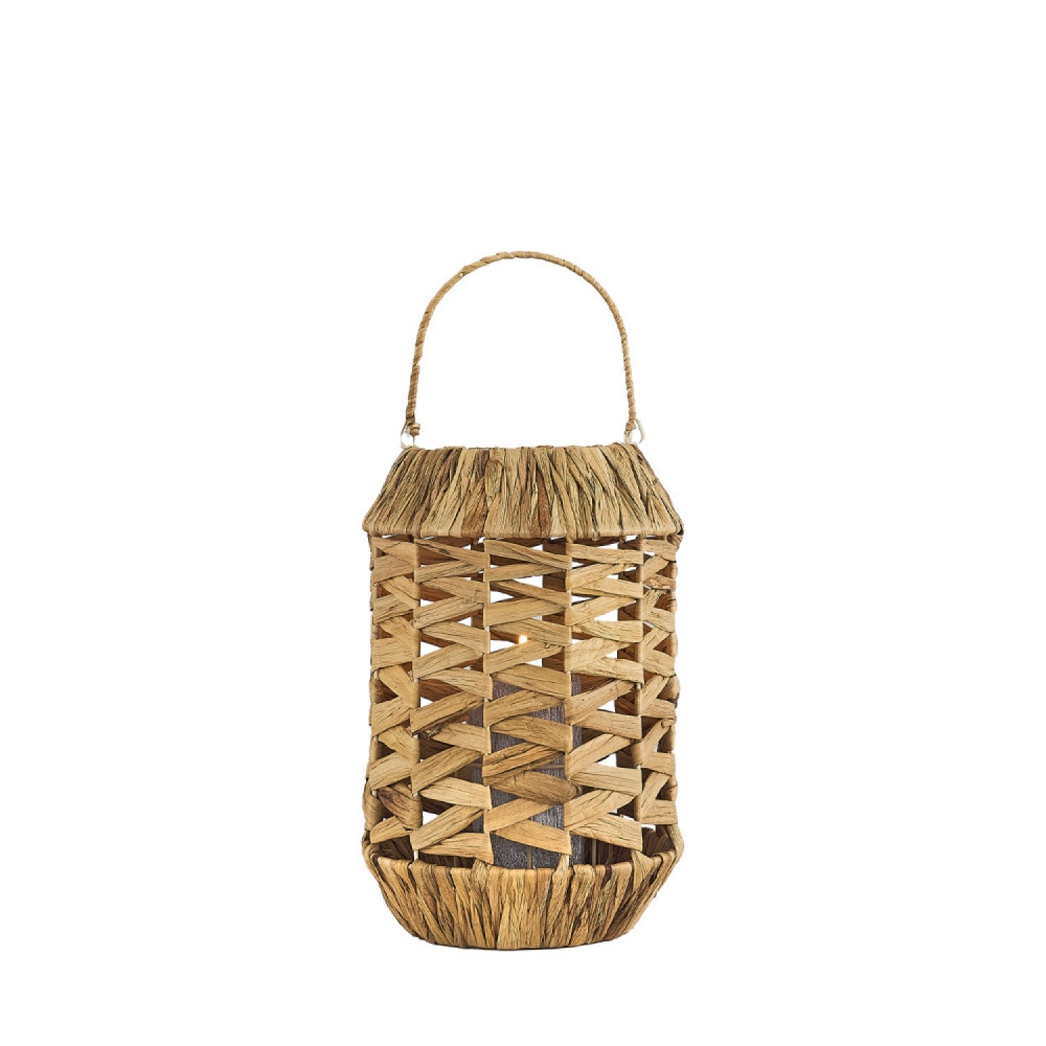 Özcan Aydınlatma 1027 Dekoratif 20 cm Bambu Mumluk