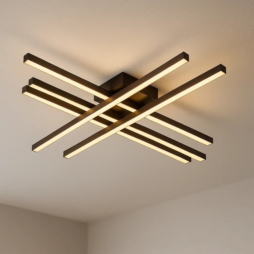Özcan Aydınlatma 3151-2 Modern Çubuklu LED Plafonyer Avize