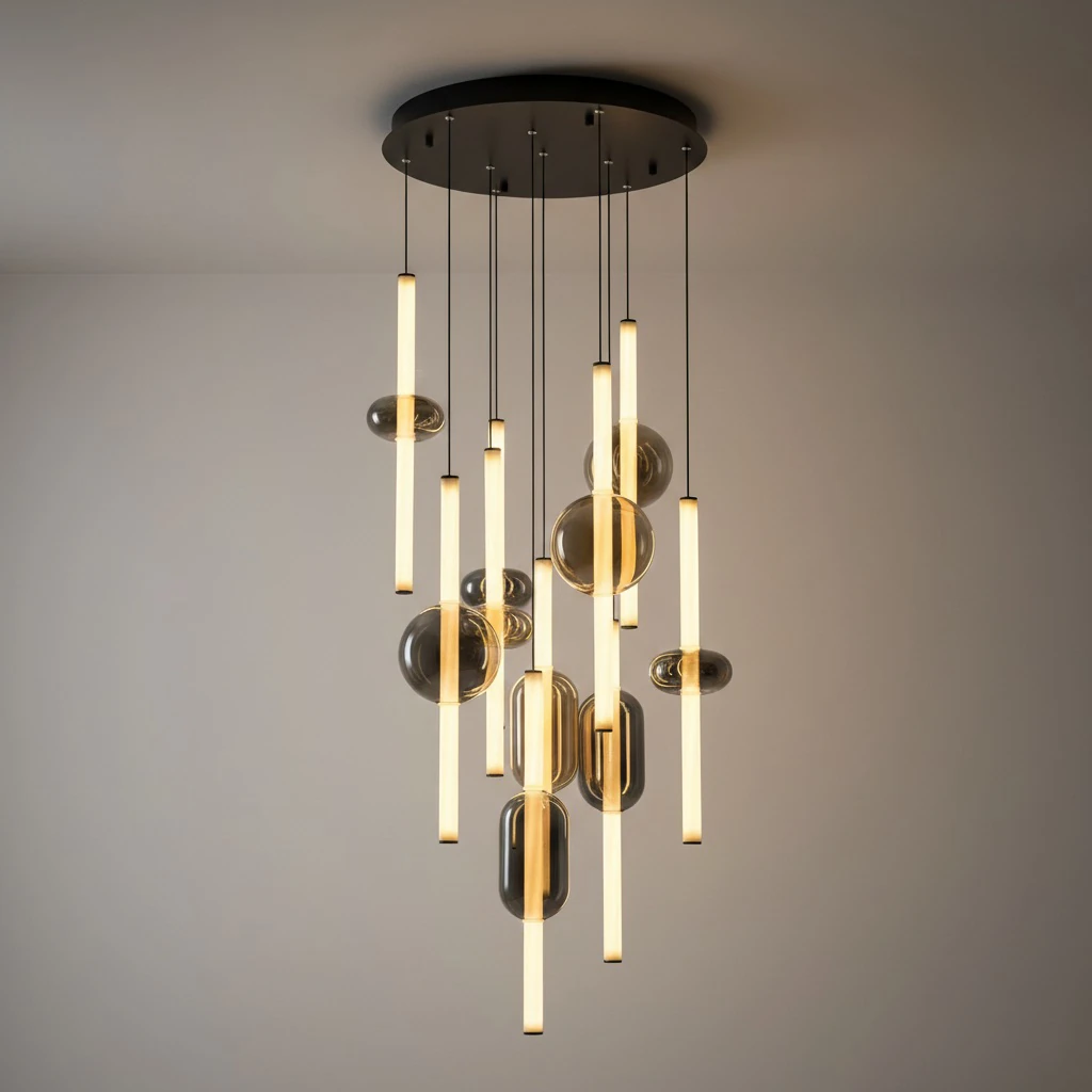 Özcan Aydınlatma 4116-10A 10'lu Dekoratif Led Avize