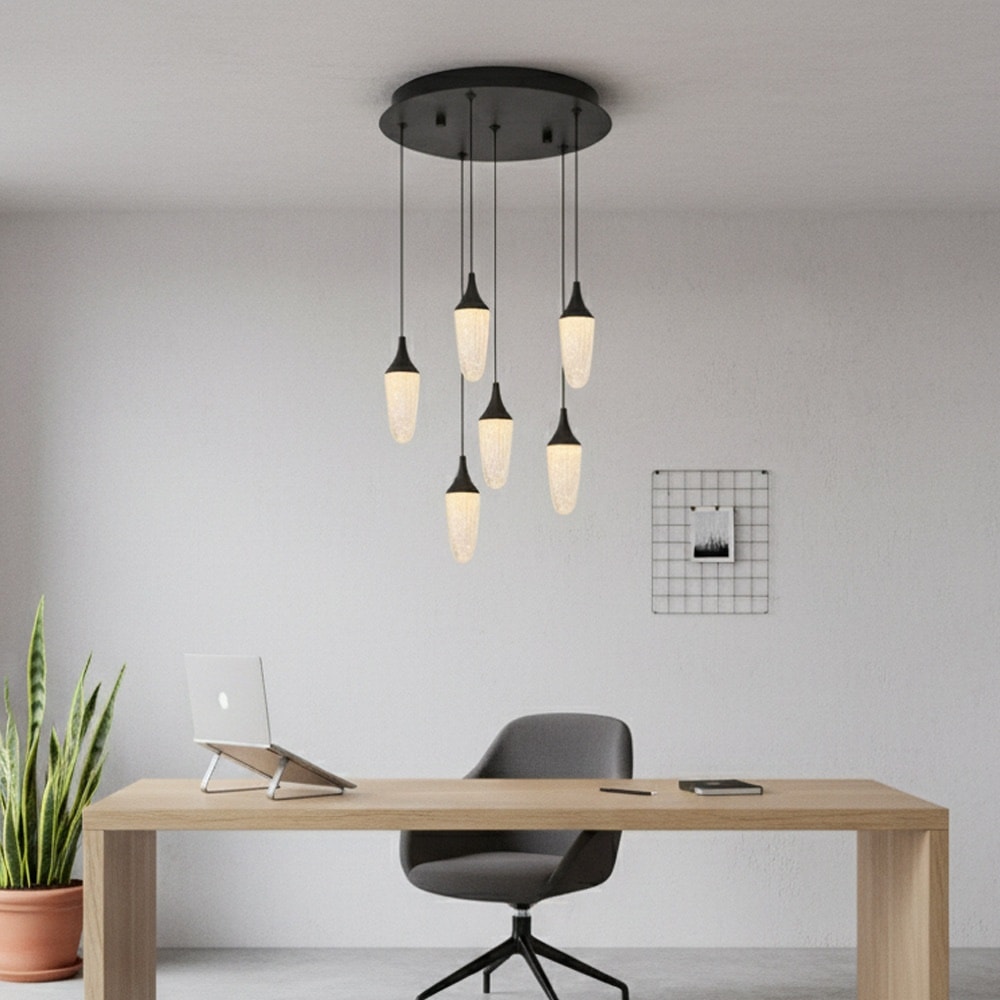 Özcan Aydınlatma 4038-6A 6'Lı Dekoratif Led Avize