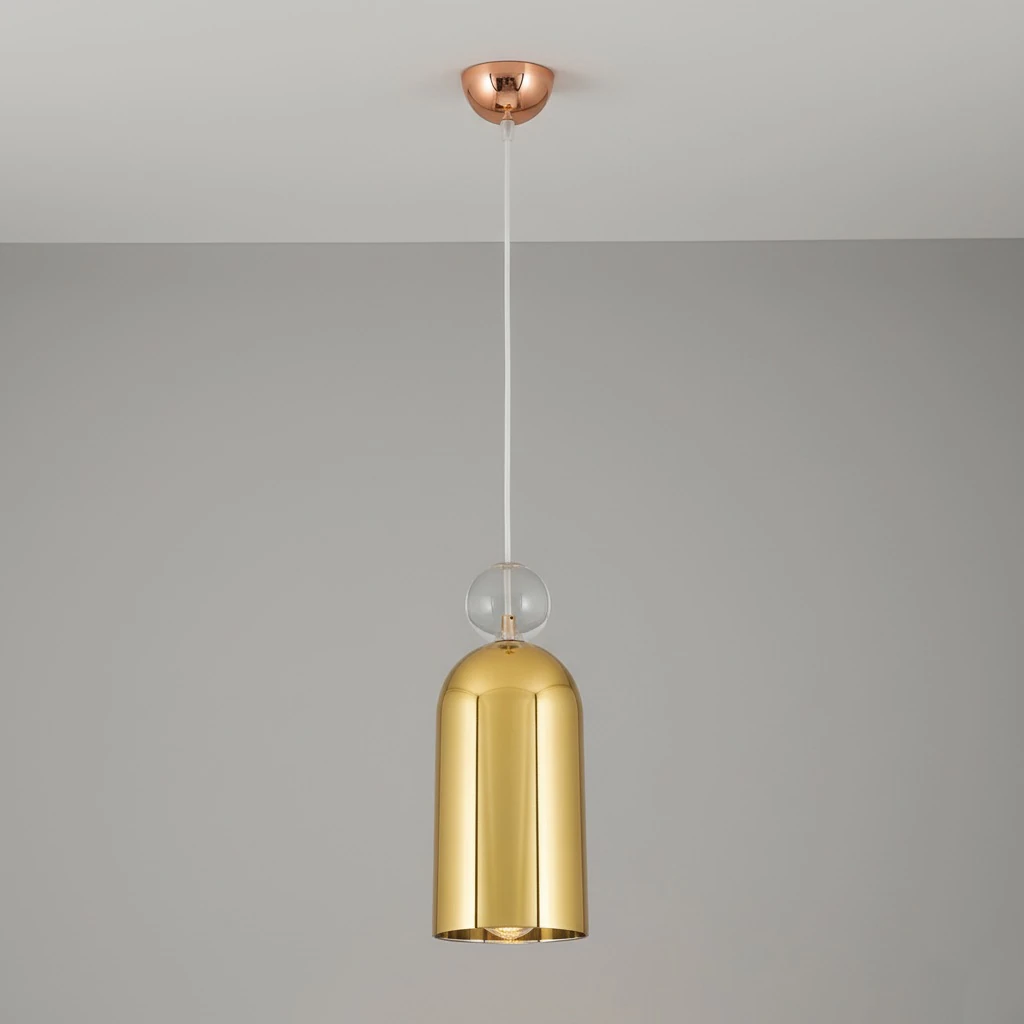 Özcan Aydınlatma 5680C-1A Tekli Çift Renk Sarkıt Avize