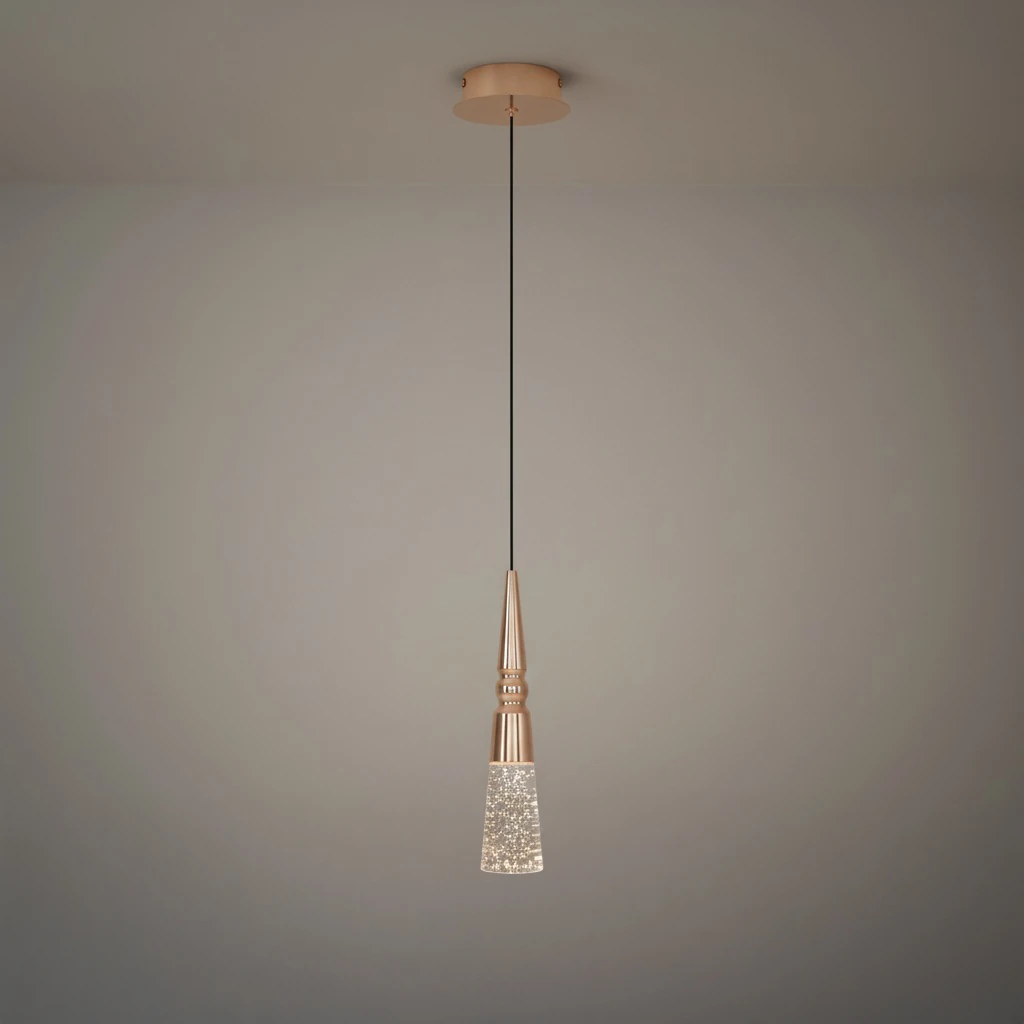 Özcan Aydınlatma 2790-1A Tekli Dekoratif Led Sarkıt Avize