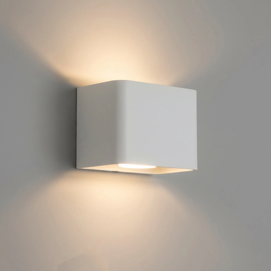 Özcan Aydınlatma 2605-1 Kare Küçük Dekoratif Led Duvar Aplik