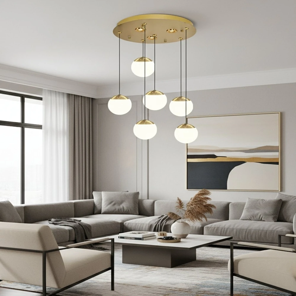 Özcan Aydınlatma 6'lı Filime Led Avize 4130-6A