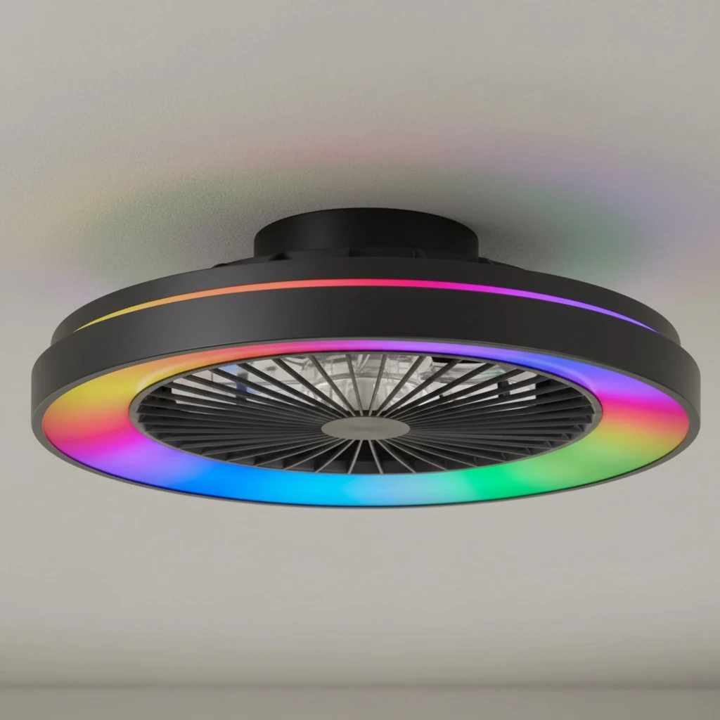 Brilliant Mazzaro Vantilatörlü Led Armatür RGB Kumadanlı