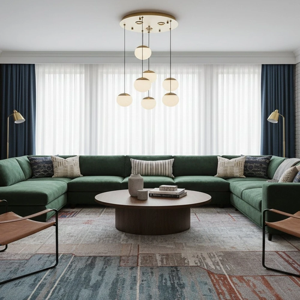 Özcan Aydınlatma 6'lı Filime Led Avize 4130-6A