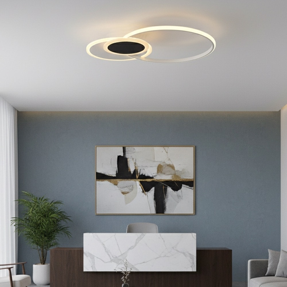 Özcan Aydınlatma 4157-6 Led Plafonyer - 3 Renk Kumandalı - Beyaz