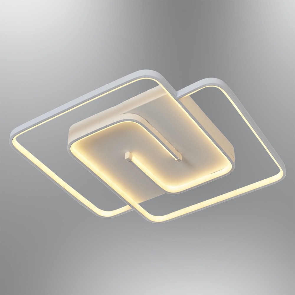 Özcan Aydınlatma 4157-3 Led Plafonyer - 3 Renk Kumandalı - Beyaz