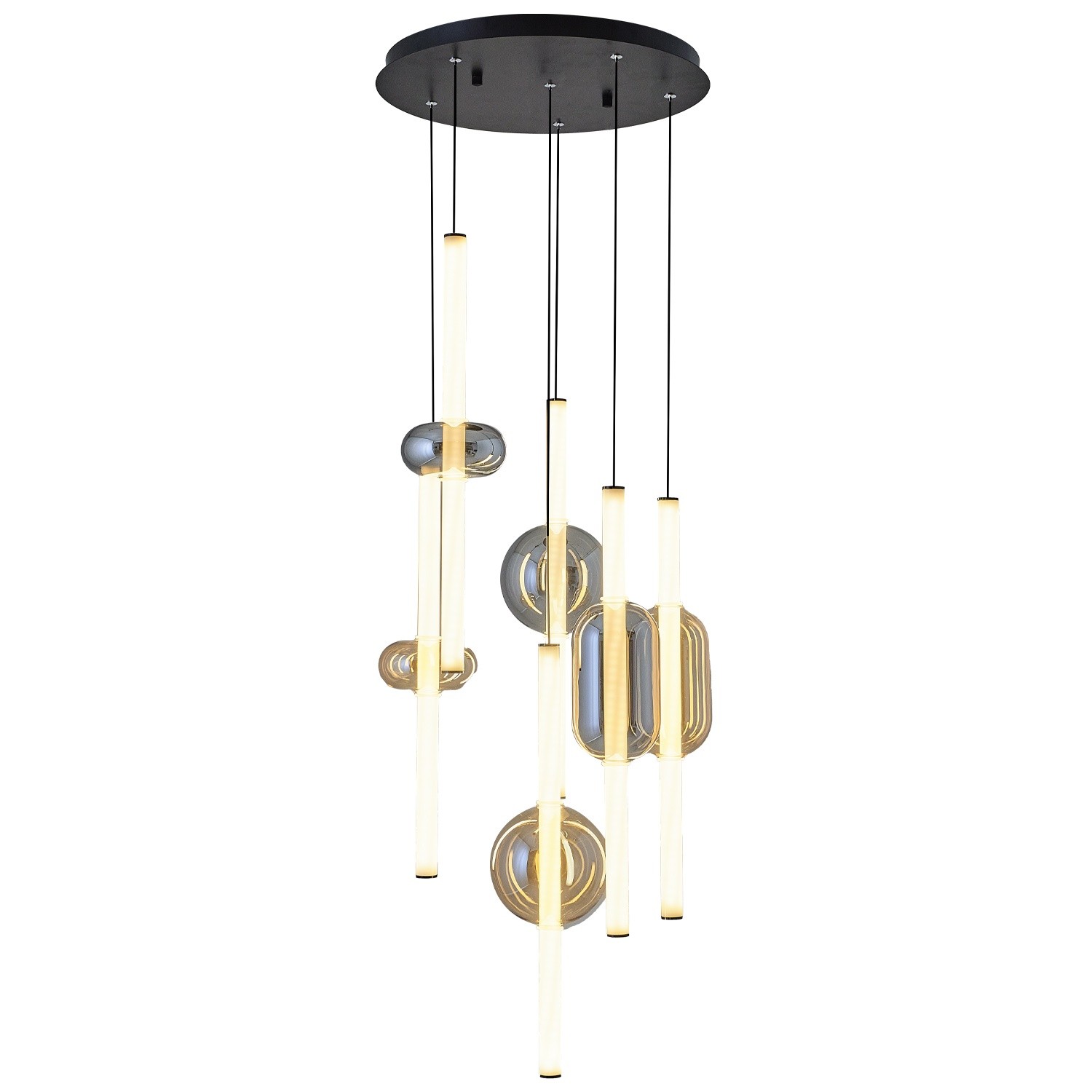 Özcan Aydınlatma 4116-6A 6'lı Dekoratif Led Avize