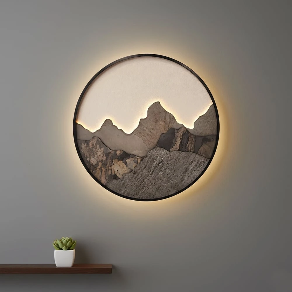 Özcan Aydınlatma Dekoratif 60 Cm Ledli Duvar Tablo 1450-09