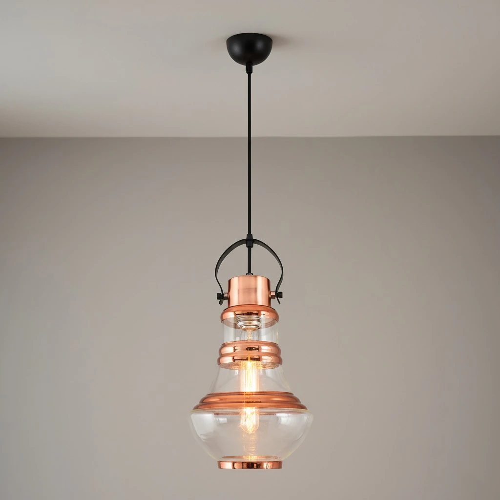 Özcan Aydınlatma 4726B-1A Tekli Sarkıt Avize