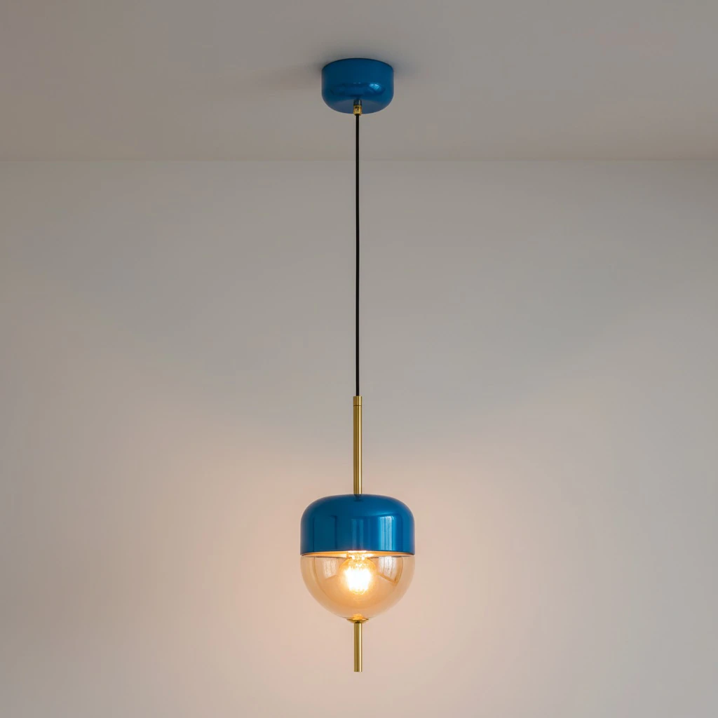 Özcan Aydınlatma 5681B-1A Tekli Dekoratif Led Sarkıt Avize