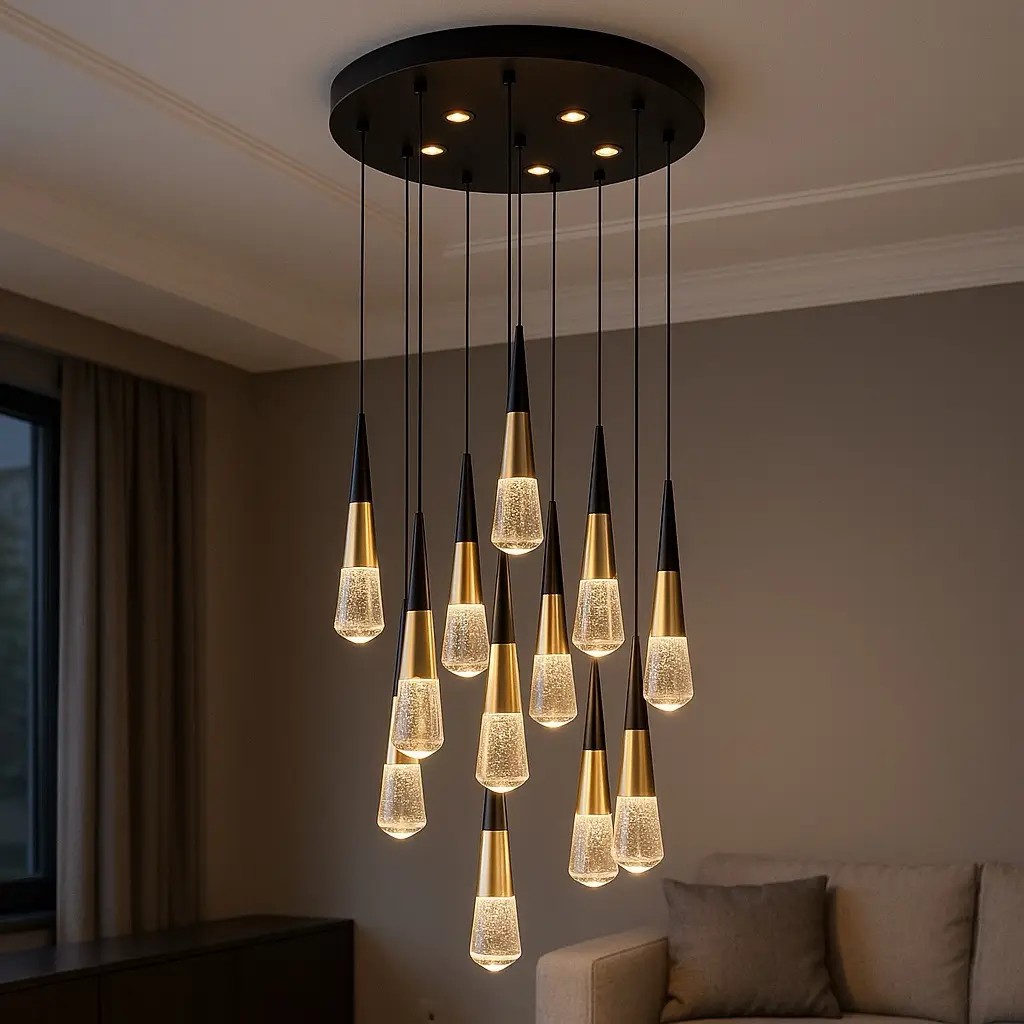 Özcan Aydınlatma 2817-11A 11'li Dekoratif Led Avize
