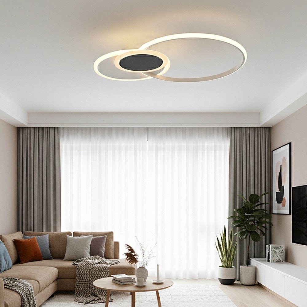 Özcan Aydınlatma 4157-6 Led Plafonyer - 3 Renk Kumandalı - Beyaz