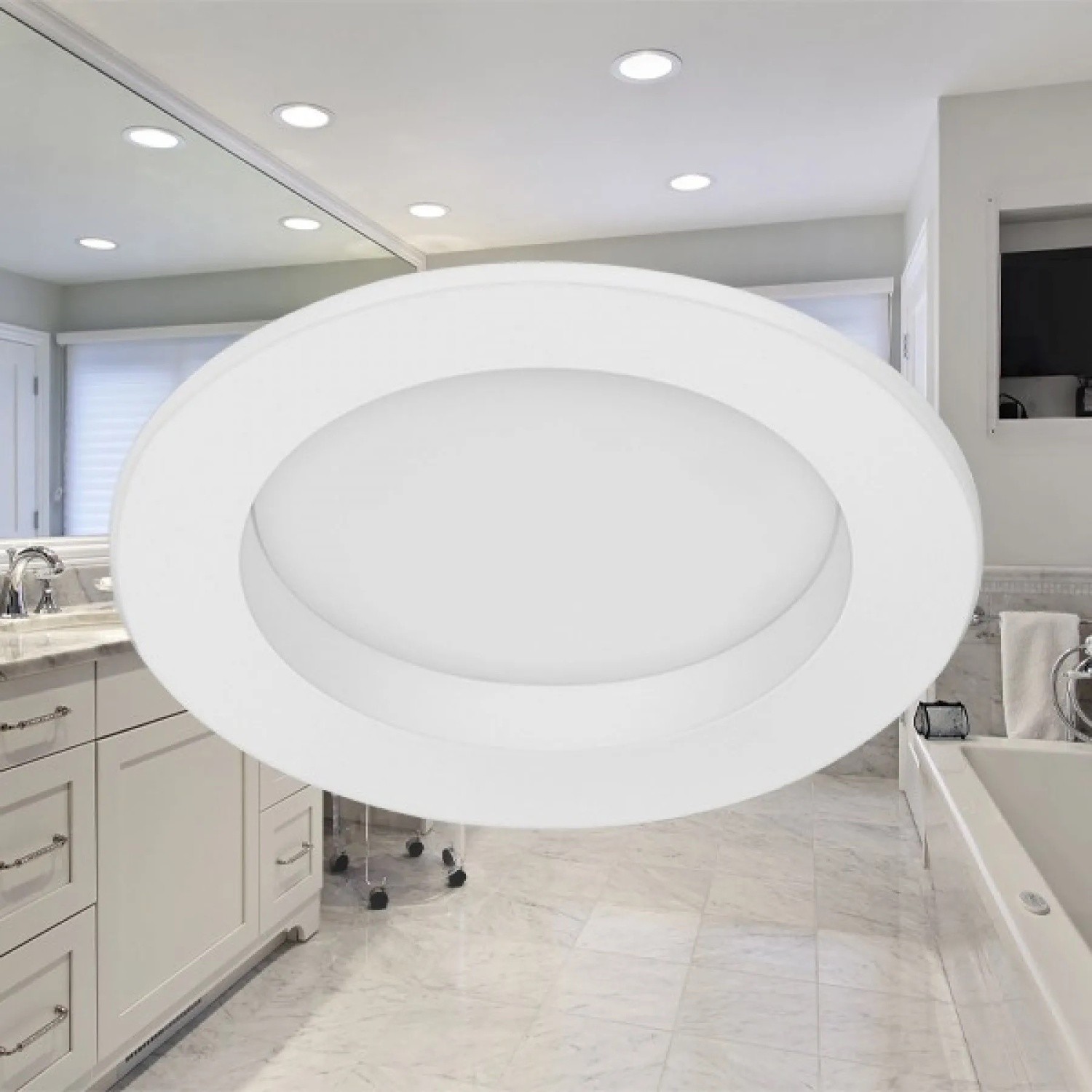 Braytron 8W Sıva Altı Faton Backlight Led Downlight Spot