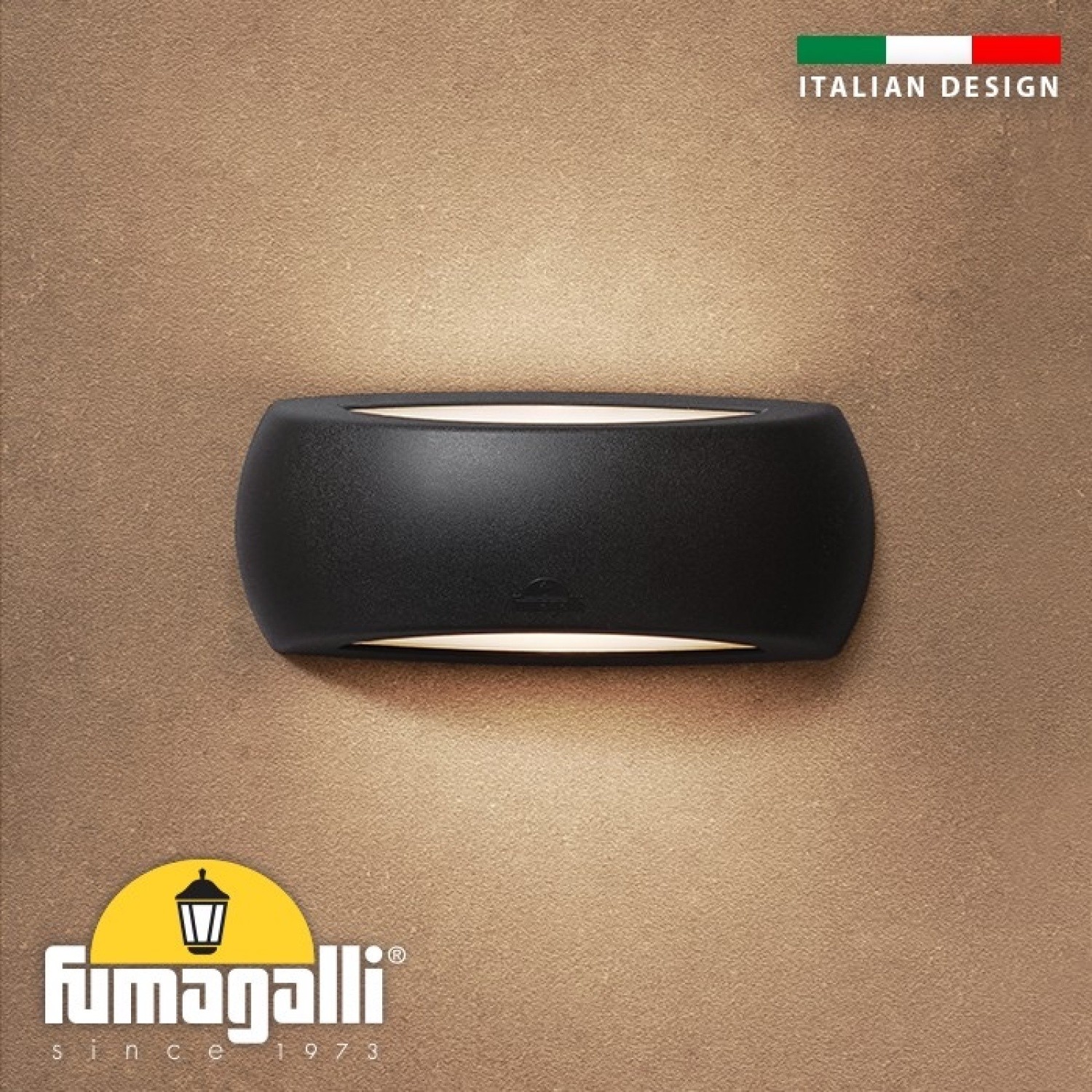 Fumagalli Francy Siyah Duvar Aplik E27