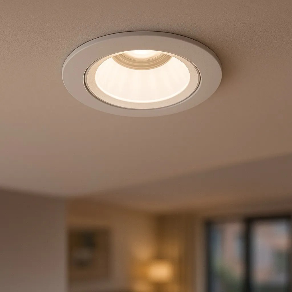 Jupiter 7W Sıva Altı Yuvarlak Sabit Led Spot LD700 - Siyah